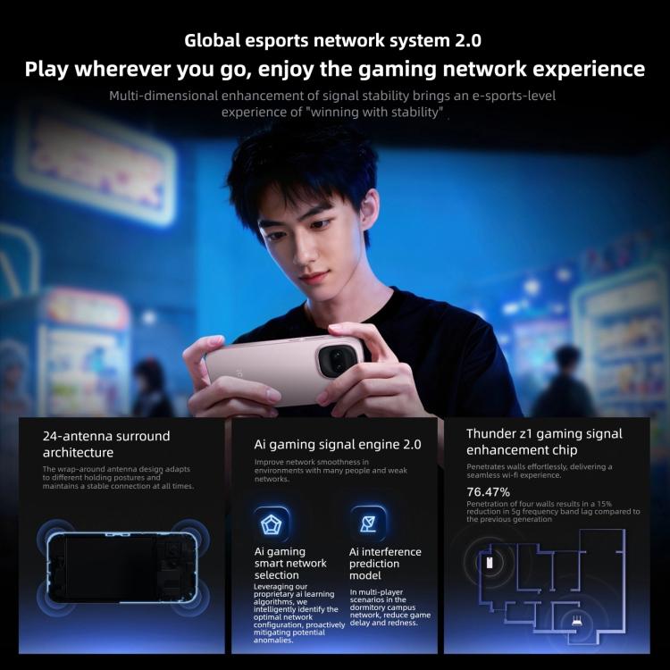 vivo iQOO Z11 Turbo, 12 Go+512 Go, empreinte digitale 3D ultrasonique, Android 16 OriginOS 6 6,59 pouces Snapdragon 8 Gen 5 Octa Core, OTG, NFC, Réseau : 5G, 12 Go+512 Go