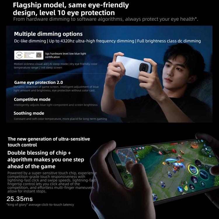 vivo iQOO Z11 Turbo, 16 Go+256 Go, empreinte digitale 3D ultrasonique, Android 16 OriginOS 6 de 6,59 pouces, Snapdragon 8 Gen 5 Octa Core, OTG, NFC, réseau: 5G, 16 Go+256 Go