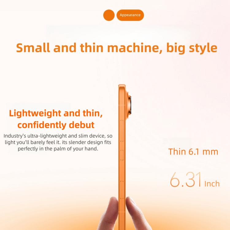 Honor Magic8 Pro Air, 12 Go+256 Go, empreinte digitale sous écran, MagicOS 10.0 / Android 16 de 6,31 pouces, Dimensity 9500 Octa Core, Réseau : 5G, NFC, OTG, 12 Go+256 Go