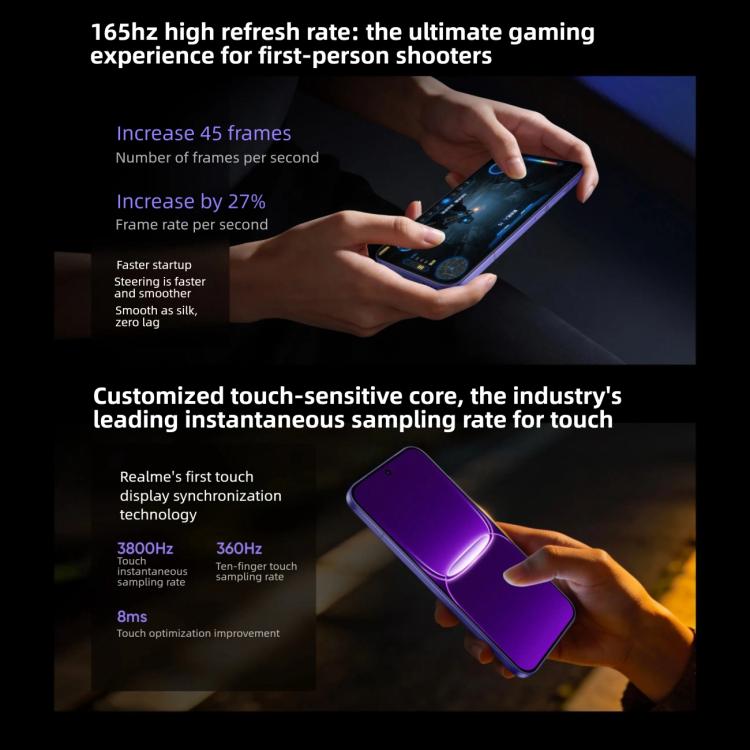 Realme Neo8, 12 Go+256 Go, Empreinte Digitale Écran Ultrasonique, 6,78 pouces Realme UI 7.0 Snapdragon 8 Gen 5 Octa Core, OTG, NFC, Réseau : 5G, 12 Go+256 Go