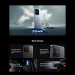 vivo iQOO 15 Ultra, 16 Go+256 Go, capteur d'empreintes digitales 3D à ultrasons, Android 16 OriginOS 6 de 6,85 pouces, Octa Core Snapdragon 8 Elite Gen 5, OTG, NFC, Réseau : 5G, compatible Google Play, 16 Go+256 Go