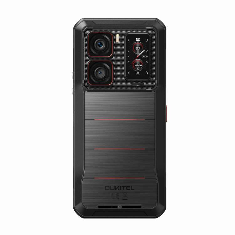 Téléphone Robuste Oukitel WP300 avec Montre, 12 Go + 512 Go, 6,8 Pouces Android 15 MediaTek Dimensity 7050 Octa Core, NFC, OTG, Réseau : 5G