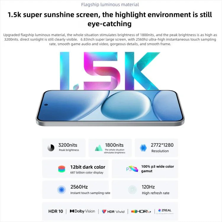 Xiaomi Redmi Note 15 Pro 5G, 12 Go + 256 Go, écran de 6,83 pouces, Xiaomi HyperOS 2 Dimensity 7400-Ultra Octa Core, Réseau : 5G, NFC, 12 Go + 256 Go
