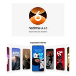 Realme GT7, 12 Go+256 Go, Android 15 / Realme UI 6.0 de 6,8 pouces, MediaTek Dimensity 9400+ Octa Core, NFC, Réseau : 5G, compatible Google Play, 12 Go+256 Go
