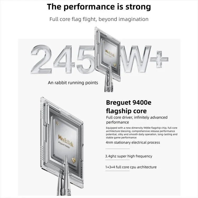 Realme Neo7 Turbo, 12 Go+512 Go, Android 15/Realme UI 6.0 de 6,8 pouces, MediaTek Dimensity 9400e Octa Core, NFC, Réseau : 5G, Compatible Google Play, 12 Go+512 Go