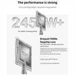 Realme Neo7 Turbo, 12GB+256GB, Android 15 / Realme UI 6.0 de 6,8 pouces, Octa Core MediaTek Dimensity 9400e, NFC, Réseau : 5G, Compatible Google Play, 16GB+256GB