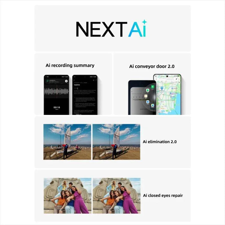 Realme Neo7 Turbo, 16 Go + 512 Go, Android 15 de 6,8 pouces / Realme UI 6.0 MediaTek Dimensity 9400e Octa Core, NFC, Réseau : 5G, Support Google Play, 16 Go + 512 Go
