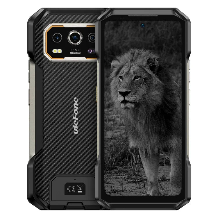 Ulefone Armor 27 Pro, téléphone robuste, 12 Go + 256 Go, vision nocturne, batterie 10 600 mAh, écran 6,78 pouces, Android 14, processeur octocœur MediaTek Dimensity 6300, réseau : 5G, NFC, Armor 27 Pro
