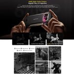 Ulefone Armor 27 Pro, téléphone robuste, 12 Go + 256 Go, vision nocturne, batterie 10 600 mAh, écran 6,78 pouces, Android 14, processeur octocœur MediaTek Dimensity 6300, réseau : 5G, NFC, Armor 27 Pro