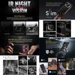 Ulefone Armor 25T, téléphone robuste, 6 Go + 256 Go, imagerie thermique, écran 6,78 pouces, Android 14, processeur octa-core MediaTek Helio G99, réseau : 4G, NFC, OTG, Armor 25T