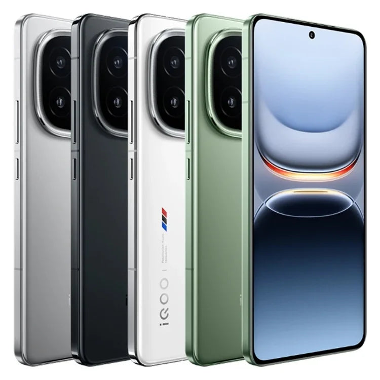 vivo iQOO 13, 16 Go + 1 To, reconnaissance faciale et empreinte digitale sous l'écran, écran 6,82 pouces, Android 15 OriginOS 5, processeur Snapdragon 8 Elite Octa Core, OTG, NFC, réseau 5G, compatible avec Google Play, 16 Go + 1 To