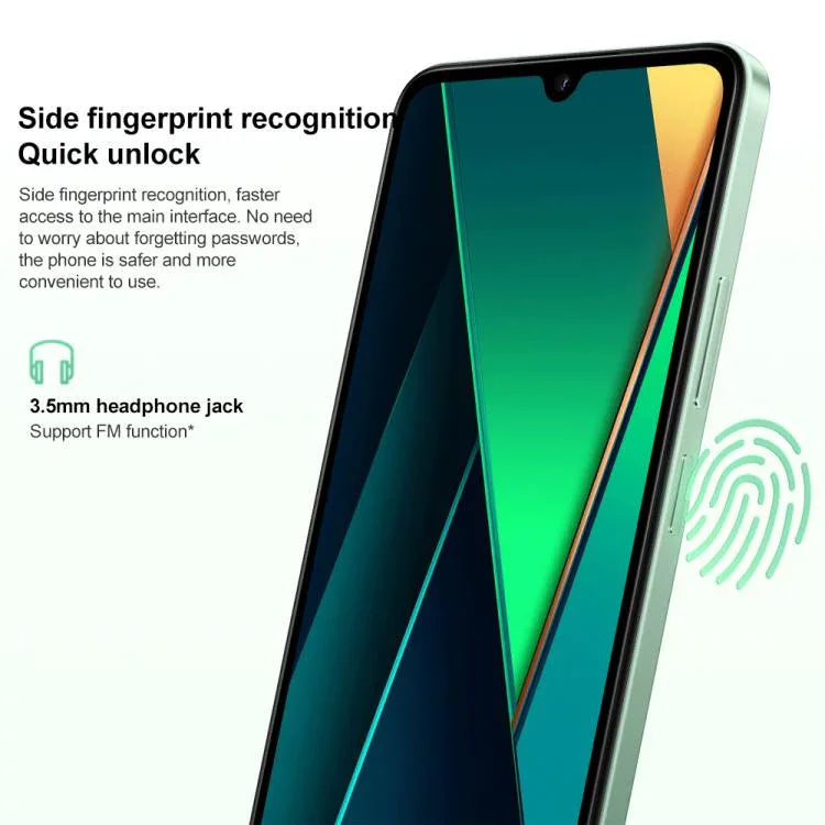 Xiaomi Redmi 14C, 4 Go + 64 Go, écran 6,67 pouces, Xiaomi HyperOS, processeur MediaTek Helio G81-Ultra Octa Core, réseau : 4G, 4 Go + 64 Go