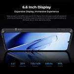 Oukitel WP52 5G, téléphone robuste, 4 Go + 256 Go, écran 6,6 pouces, Android 14.0, processeur octocœur MediaTek Dimensity 6100+ 3 GHz, NFC, OTG, réseau 5G, WP52