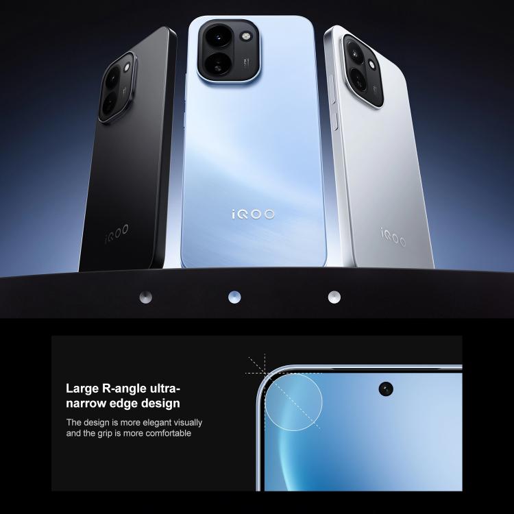 vivo iQOO Z11, 12 Go + 512 Go, empreinte digitale sous l'écran, Android 16 OriginOS 6 Dimensity 8500 Octa Core de 6,83 pouces, OTG, NFC, Réseau : 5G, compatible Google Play, 12 Go + 512 Go