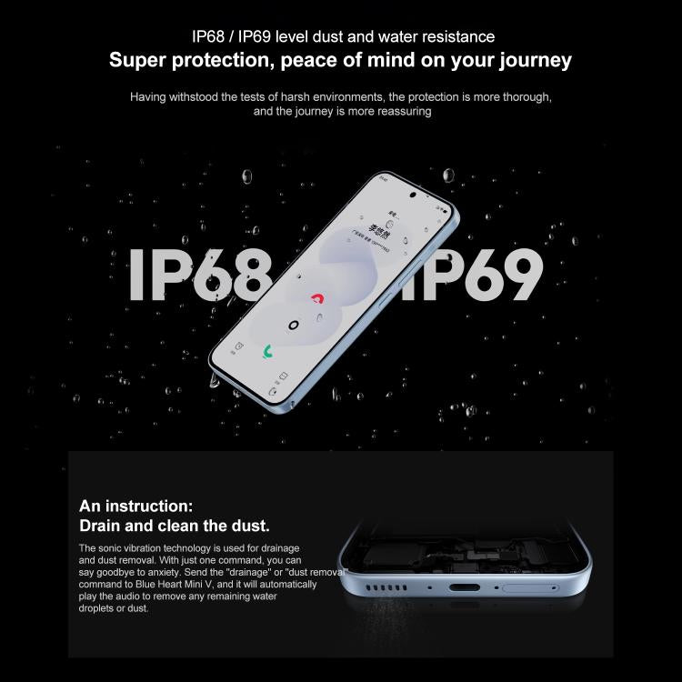vivo iQOO Z11, 12 Go + 512 Go, empreinte digitale sous l'écran, Android 16 OriginOS 6 Dimensity 8500 Octa Core de 6,83 pouces, OTG, NFC, Réseau : 5G, compatible Google Play, 12 Go + 512 Go