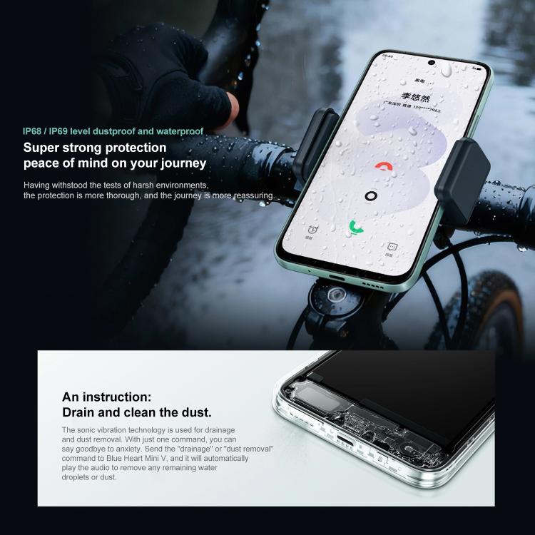 vivo iQOO Z11x, 8 Go + 256 Go, Empreinte digitale latérale, Android 16 OriginOS 6 Dimensity 7400 Octa Core 6,76 pouces, OTG, NFC, Réseau : 5G, Compatible Google Play, 8 Go + 256 Go