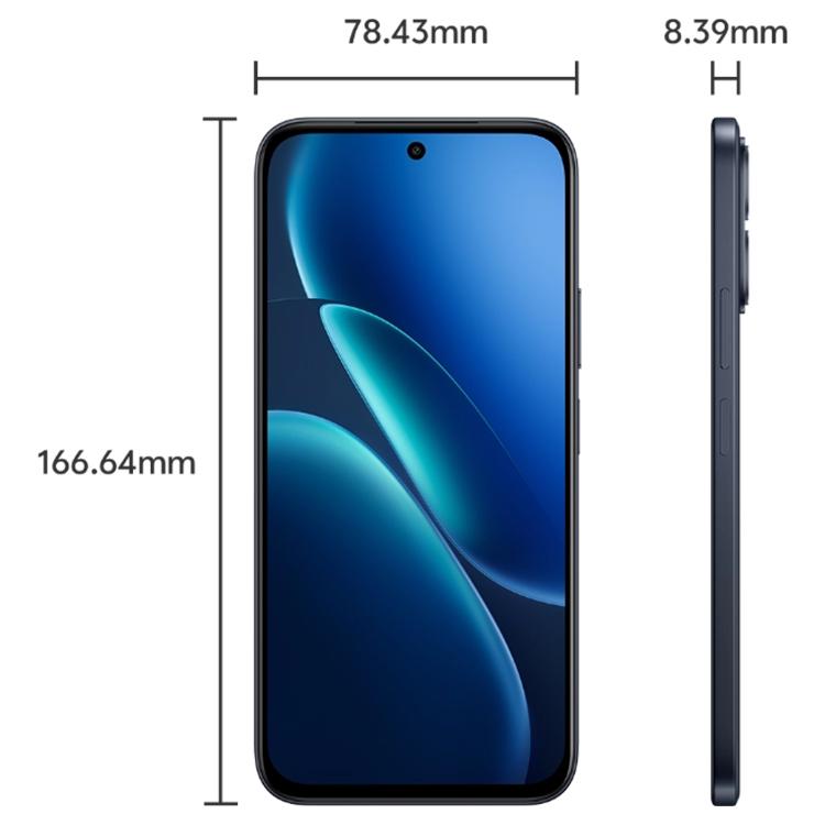 vivo iQOO Z11x, 8 Go+512 Go, empreinte digitale latérale, Android 16 OriginOS 6 Dimensity 7400 Octa Core 6,76 pouces, OTG, NFC, réseau : 5G, compatible Google Play, 8 Go+512 Go