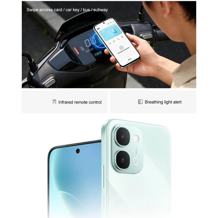 vivo iQOO Z11x, 8 Go+512 Go, empreinte digitale latérale, Android 16 OriginOS 6 Dimensity 7400 Octa Core 6,76 pouces, OTG, NFC, réseau : 5G, compatible Google Play, 8 Go+512 Go