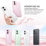 Honor X80i, 8 Go + 128 Go, empreinte digitale sous l'écran, 6,6 pouces MagicOS 10.0 Android 16.0 Dimensity 6500 Elite Octa Core, Réseau : 5G, OTG, NFC, 8 Go + 128 Go