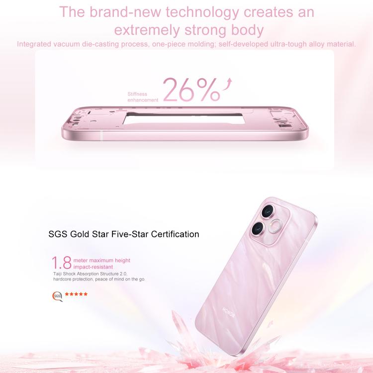 Honor X80i, 8 Go + 128 Go, empreinte digitale sous l'écran, 6,6 pouces MagicOS 10.0 Android 16.0 Dimensity 6500 Elite Octa Core, Réseau : 5G, OTG, NFC, 8 Go + 128 Go