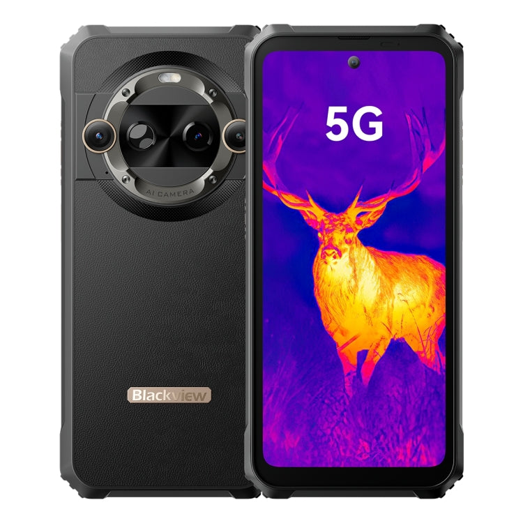 Blackview BL9000 Pro 5G, Caméra Thermique, 12GB+512GB, IP68/IP69K/MIL-STD-810H, 6,78 pouces Android 14 MediaTek Dimensity 8020 Octa Core, Réseau : 5G, NFC, OTG, BL9000 Pro 5G 12GB+512GB