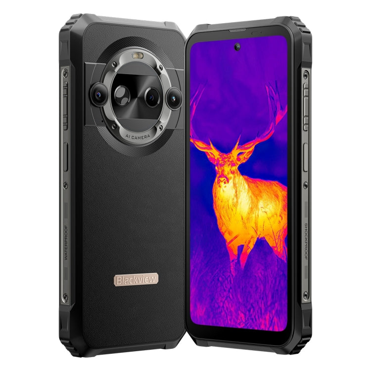Blackview BL9000 Pro 5G, Caméra Thermique, 12GB+512GB, IP68/IP69K/MIL-STD-810H, 6,78 pouces Android 14 MediaTek Dimensity 8020 Octa Core, Réseau : 5G, NFC, OTG, BL9000 Pro 5G 12GB+512GB