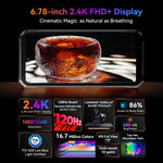 Blackview BL9000 Pro 5G, Caméra Thermique, 12GB+512GB, IP68/IP69K/MIL-STD-810H, 6,78 pouces Android 14 MediaTek Dimensity 8020 Octa Core, Réseau : 5G, NFC, OTG, BL9000 Pro 5G 12GB+512GB