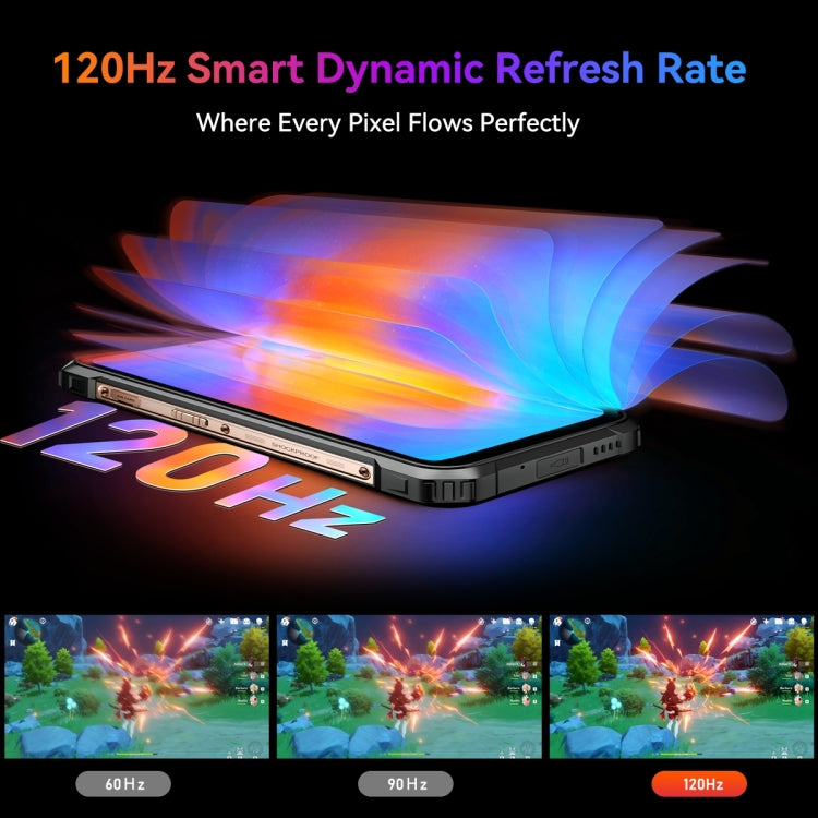 Blackview BL9000 Pro 5G, Caméra Thermique, 12GB+512GB, IP68/IP69K/MIL-STD-810H, 6,78 pouces Android 14 MediaTek Dimensity 8020 Octa Core, Réseau : 5G, NFC, OTG, BL9000 Pro 5G 12GB+512GB