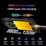 Blackview BL9000 Pro 5G, Caméra Thermique, 12GB+512GB, IP68/IP69K/MIL-STD-810H, 6,78 pouces Android 14 MediaTek Dimensity 8020 Octa Core, Réseau : 5G, NFC, OTG, BL9000 Pro 5G 12GB+512GB