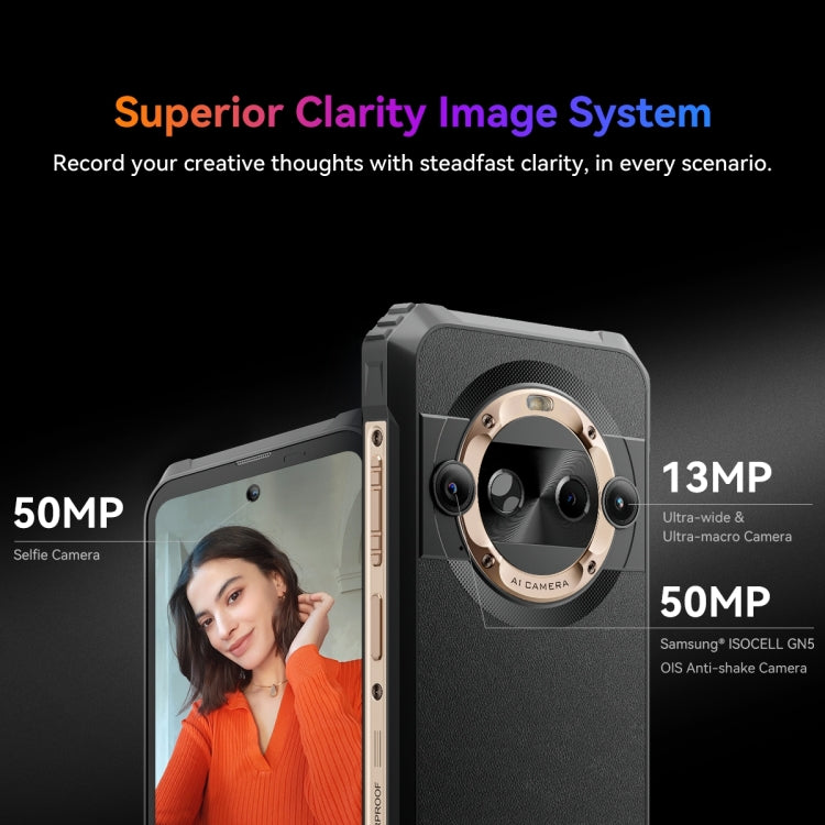 Blackview BL9000 Pro 5G, Caméra Thermique, 12GB+512GB, IP68/IP69K/MIL-STD-810H, 6,78 pouces Android 14 MediaTek Dimensity 8020 Octa Core, Réseau : 5G, NFC, OTG, BL9000 Pro 5G 12GB+512GB