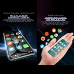 Identification faciale, Android 9.0 de 3,46 pouces, MTK6739CW Quad Core jusqu'à 1,28 GHz, Double SIM, Bluetooth, WiFi, GPS, Réseau : 4G, 3 Go+64 Go