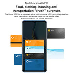 Double caméra arrière, lecteur d'empreintes digitales latéral, batterie 5 000 mAh, écran 7,09 pouces Magic UI 5.0 (Android R), processeur octocœur Dimensity 900 jusqu'à 2,4 GHz, réseau : 5G, NFC, non compatible avec Google Play, X30 Max 5G 8 Go + 128 Go