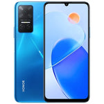 Triple caméra arrière, lecteur d'empreintes digitales latéral, batterie 5 000 mAh, écran 6,74 pouces Magic UI 5.0 (Android 11), processeur MediaTek Dimensity 700 Octa-Core jusqu'à 2,2 GHz, réseau : 5G, OTG, non compatible avec Google Play, 8 Go + 128 Go
