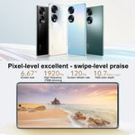 Triple caméras arrière, identification par empreinte digitale sur l'écran, 6,67 pouces Magic UI 6.1 Qualcomm Snapdragon 778G Plus Octa Core jusqu'à 2,5 GHz, Réseau : 5G, OTG, NFC, ne prend pas en charge Google Play, Honor 70 5G 12 Go+512 Go