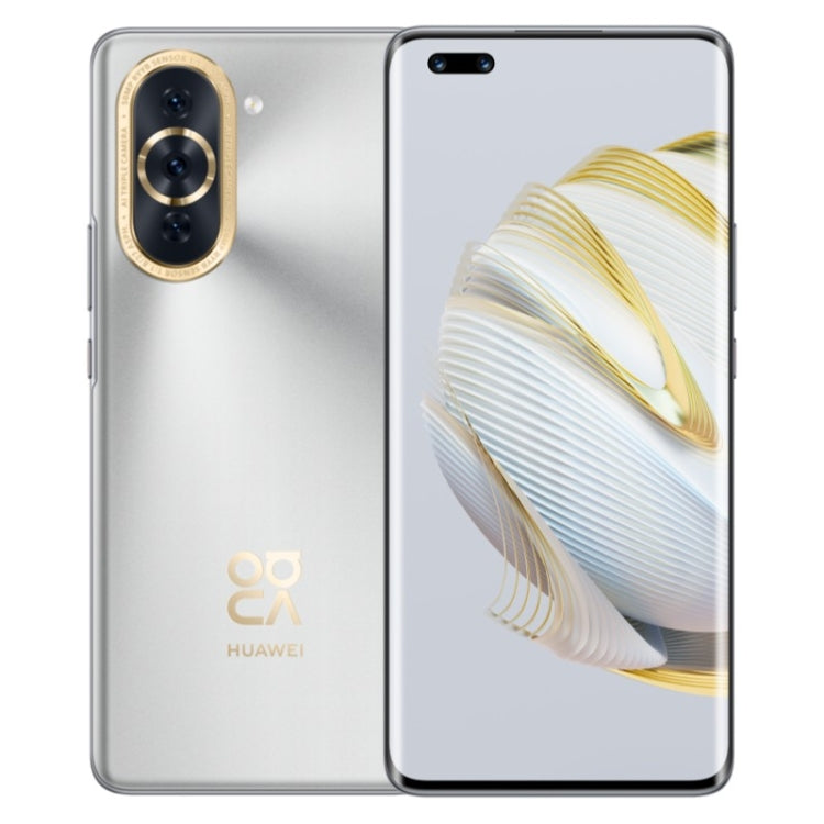 Triple caméras arrière + double caméras frontales, identification d'empreinte digitale sous l'écran, 6,78 pouces HarmonyOS 2 Qualcomm Snapdragon 778G 4G Octa Core jusqu'à 2,42GHz, Réseau : 4G, OTG, NFC, Pas de support Google Play, nova 10 Pro 4G 256GB