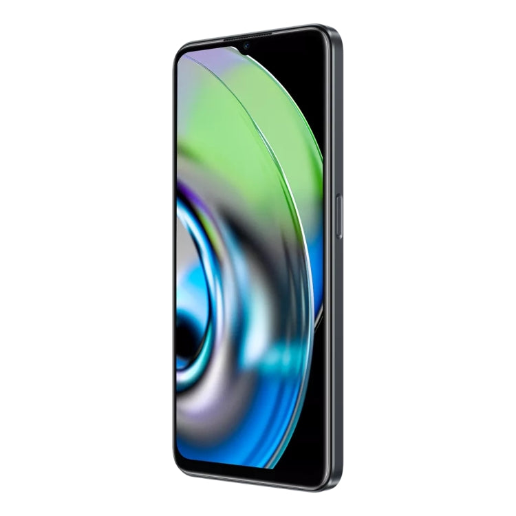Double caméra arrière, identification latérale par empreinte digitale, batterie 5000 mAh, 6,58 pouces Realme UI 3.0 / Android 12 MediaTek Dimensity 810 Octa Core jusqu'à 2,4 GHz, Réseau : 5G, Support Google Play, 12 Go+256 Go