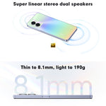 Double caméra arrière, identification latérale par empreinte digitale, batterie 5000 mAh, 6,58 pouces Realme UI 3.0 / Android 12 MediaTek Dimensity 810 Octa Core jusqu'à 2,4 GHz, Réseau : 5G, Support Google Play, 12 Go+256 Go