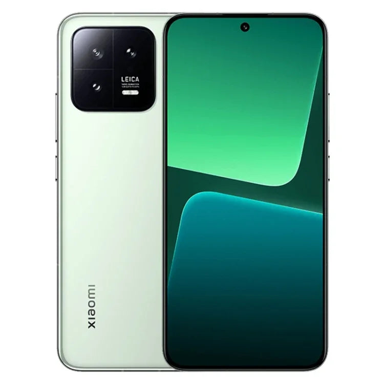 Triple caméra arrière, écran de 6,36 pouces avec lecteur d'empreintes digitales intégré, MIUI 14, processeur Qualcomm Snapdragon 8 Gen 2 octocœur jusqu'à 3,2 GHz, réseau : 5G, NFC, recharge sans fil, Xiaomi 13 12 Go + 256 Go