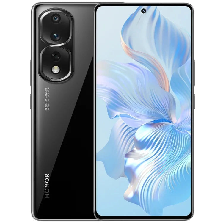 Trois caméras arrière, Identification par empreinte digitale sous l'écran, Magic UI 7.0 de 6,67 pouces, Qualcomm Snapdragon 8+ Gen1 Octa Core jusqu'à 3,0 GHz, Réseau: 5G, OTG, NFC, Ne prend pas en charge Google Play, Honor 80 Pro Plat 5G, 12 Go+256 Go