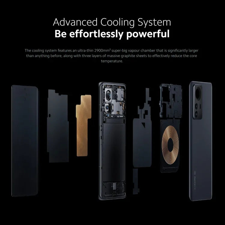 Triple caméras arrière, Face ID et identification d'empreintes digitales sous l'écran, batterie 4600 mAh, MIUI 13 / Android 12 Snapdragon 8 Gen 1 Octa Core jusqu'à 3,0 GHz de 6,73 pouces, réseau : 5G, NFC, Xiaomi 12 Pro Global EU Version