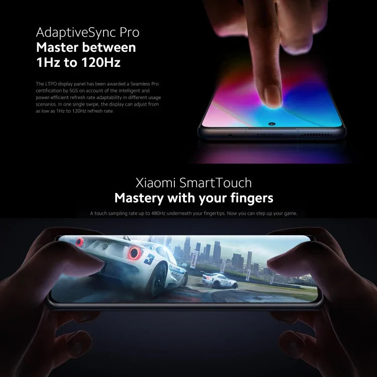Triple caméras arrière, Face ID et identification d'empreintes digitales sous l'écran, batterie 4600 mAh, MIUI 13 / Android 12 Snapdragon 8 Gen 1 Octa Core jusqu'à 3,0 GHz de 6,73 pouces, réseau : 5G, NFC, Xiaomi 12 Pro Global EU Version