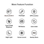 QIN F22 Pro 4G, 6 Go + 64 Go, Android 12 Helio G85 Octa Core de 3,54 pouces, Réseau : 4G, OTG, Télécommande infrarouge, Carte SIM unique, Prise en charge de Google Play, 6 Go + 64 Go