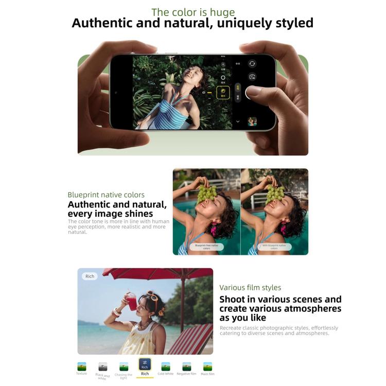 vivo X300s, 16 Go+512 Go, écran 6,78 pouces OriginOS 6 Android 16 Dimensity 9500 Octa Core, OTG, NFC, Réseau : 5G, 16 Go+512 Go