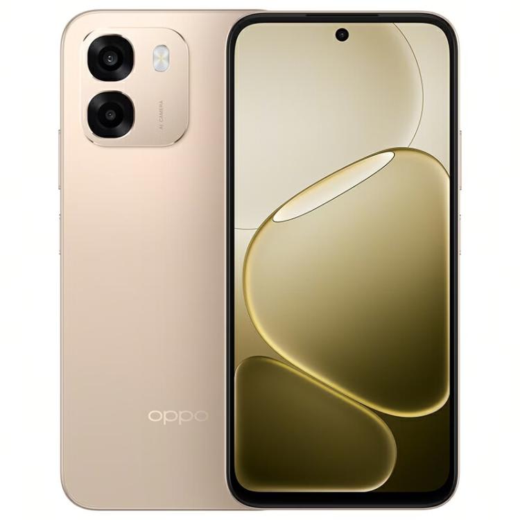 OPPO A6k 5G, 8GB+256GB, Empreinte digitale latérale, 6,75 pouces ColorOS 15 MediaTek Dimensity 6300 Octa Core, OTG, Réseau: 5G, 8GB+256GB