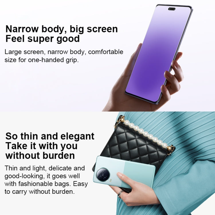 Triple caméra arrière + double caméra frontale, lecteur d'empreintes digitales intégré à l'écran, batterie de 4 500 mAh, écran MIUI 14 de 6,55 pouces, processeur Dimensity 8200 Ultra Octa-Core 4 nm jusqu'à 3,1 GHz, réseau : 5G, NFC, 16 Go + 1 To