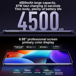 Triple caméra arrière + double caméra frontale, lecteur d'empreintes digitales intégré à l'écran, batterie de 4 500 mAh, écran MIUI 14 de 6,55 pouces, processeur Dimensity 8200 Ultra Octa-Core 4 nm jusqu'à 3,1 GHz, réseau : 5G, NFC, 16 Go + 1 To