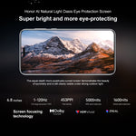 Honor Magic7 Pro, 16Go+512Go, Empreinte Digitale Sous l'Écran, 6,8 pouces MagicOS 9.0 / Android 15 Snapdragon 8 Elite Octa Core 3nm, Réseau : 5G, NFC, OTG, Ne Prend Pas en Charge Google Play, 16Go+512Go