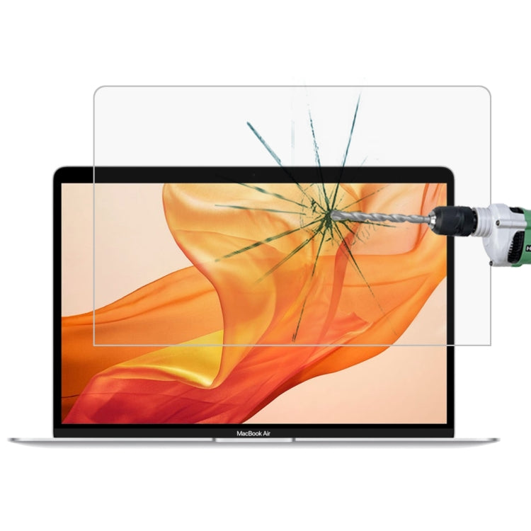 Film de protection en verre trempé anti-explosion de 0,26 mm, dureté de surface 9H pour MacBook Air 13,3 (2018), pour MacBook Air 13,3 (2018)