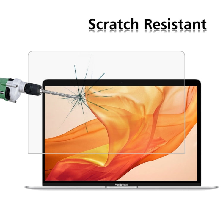 Film de protection en verre trempé anti-explosion de 0,26 mm, dureté de surface 9H pour MacBook Air 13,3 (2018), pour MacBook Air 13,3 (2018)