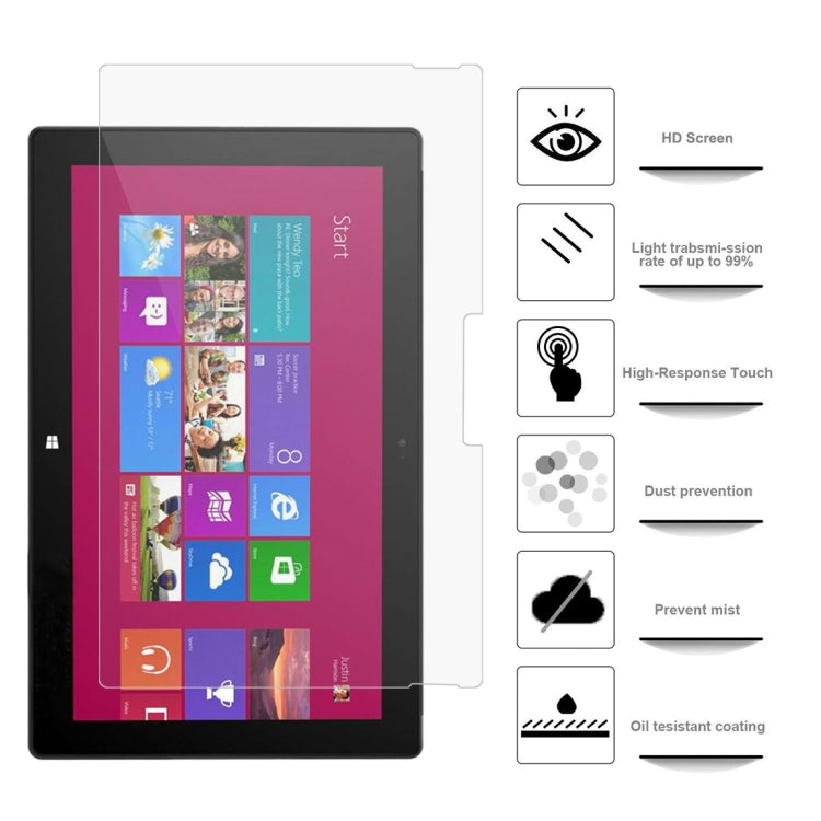 2 films de protection d'écran texturé papier professionnel 3H, film de croquis au crayon pour Microsoft Surface Pro 4 / 5 / 6 / 7, Pour Microsoft Surface Pro 4 / 5 / 6 / 7